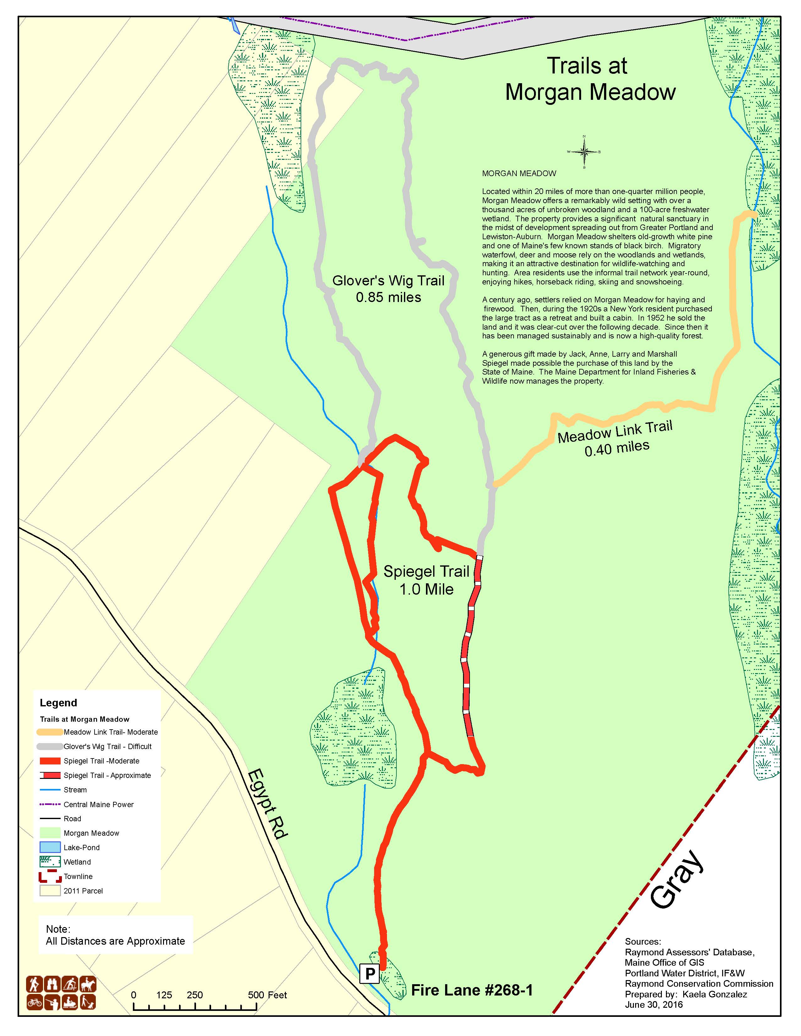 Trail Map Morgan Meadows